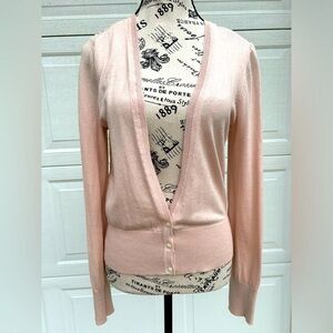The Gap pink lace cardigan